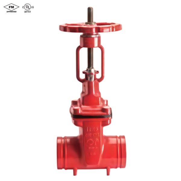 Grooved Resilient Seated OS&Y Gate Valve