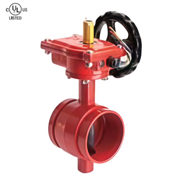 Grooved Butterfly Valve with Tamper Switch